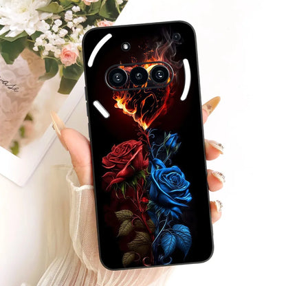 Casing For Nothing Phone (3a) A059 Cover For Nothing Phone 3a Case Silicone Cute Cat Fashion Butterfly Funny Painted