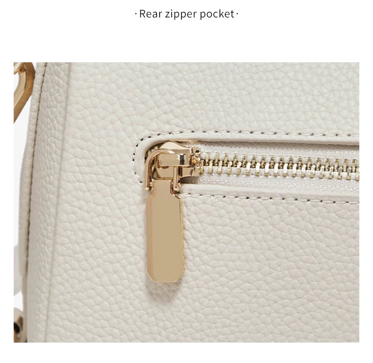FOXER 2026 Fashion Women's Handbag Cow Leather Lady Shoulder Bag Light Luxury Crossbody Bag for Daily & Commute