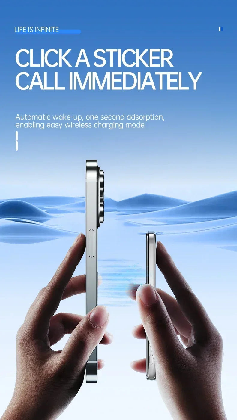 Lenovo PD22.5W Fast Charging Magsafe External Battery Magnetic Wireless Power Bank 500000mAh For iPhone Samsung