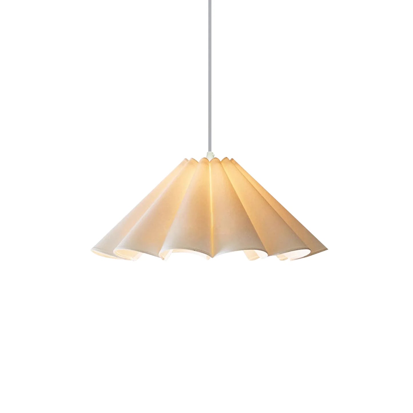 Lower Petals Cream Chandelier LED Indoor Pendant Lamp for Living Room Bedroom Dining Room Bar Simple Modern Lights