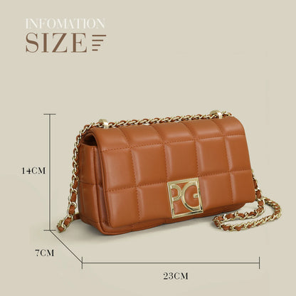 PG PATSY GARIS Women's Bag Luxury Casual Bag Niche Brand Design New High Quality Portable Fashion Crossbody Bag Clearance Sale