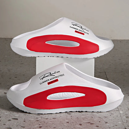 Men's Slippers EVA Non-slip Slides Fashion Slippers Comfortable Men's Slides Summer Casual Sandals Outdoor Indoor Shoes Big Size