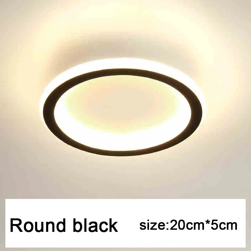LED Strip Aisle Ceiling Lights Modern Minimalist Living Room Lamps For Balcony Entrance Staircase Home Decor corridor lamp
