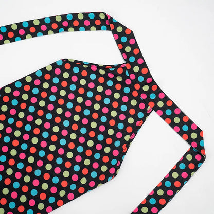 FAGADOER Fashion Color Dot Printing Bodycon Jumpsuits Woman Halter Sleeveless Backless Rompers Female Streetwear Overalls 2026