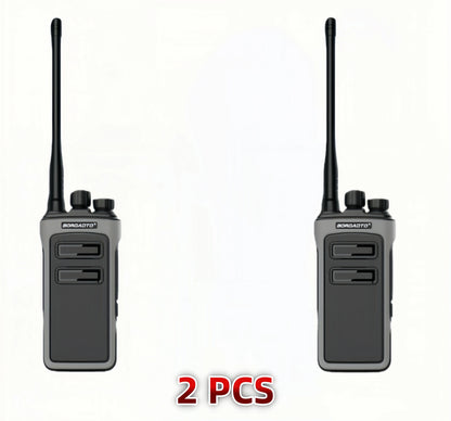 High Power UHF Walkie Talkie 400-470MHz Long Range Two Way Radio Rechargeable with VOX for Outdoor Camping Hiking Hunting