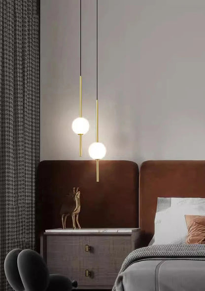 1pc Modern home decor led lights Bedroom lamp bedside pendant light lamps led Chandeliers hanging light indoor lighting