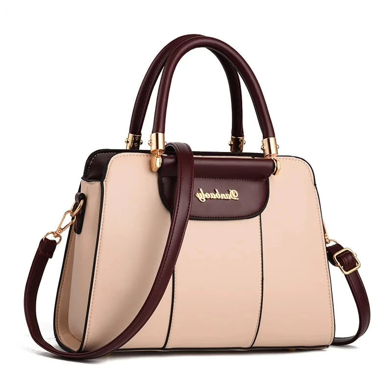 Tilorraine handbag women 2025 fashion large capacity middle aged mother bags European and American style shoulder crossbody bag