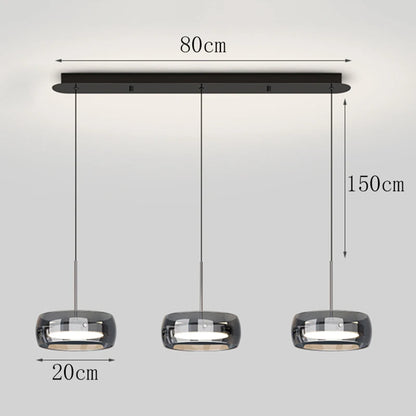 Modern Pendant Light Lamps, Home Decor Ring LED Lights for Living Room,Chandeliers for Dining Room Hanging Light Indoor Lighting