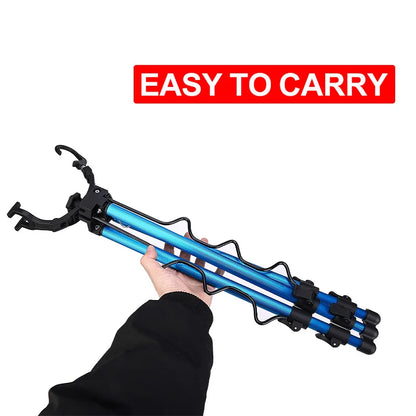 WEIHE 1pcs C# Fishing Rod Holder Telescopic Fishing Rod Bracket