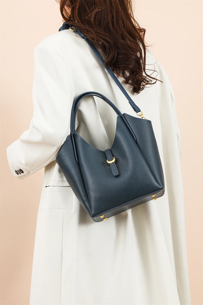 100% Genuine Cow Leather Handbag Women Fashion Elegant Crossbody Bags for Ladies Small Hand Bag Cowhide Shoulder Bags Designer