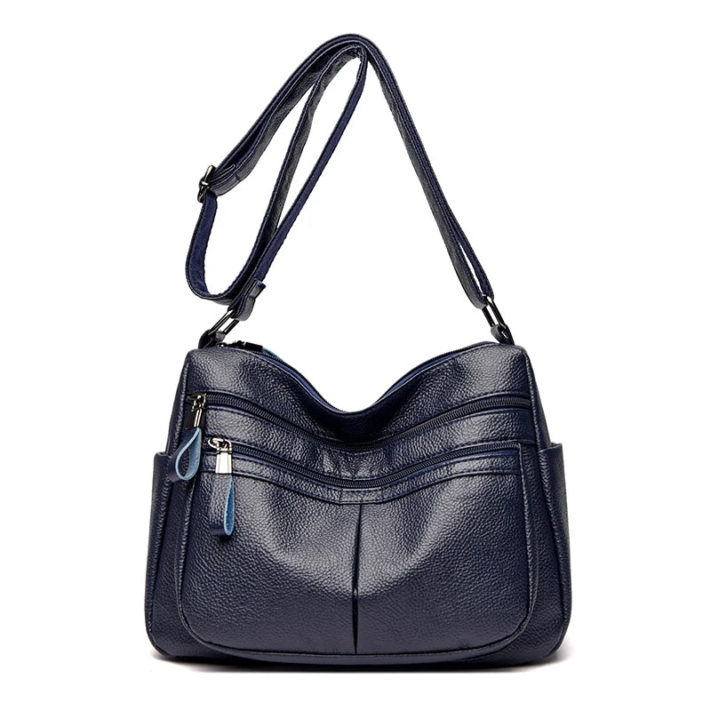 High Quality Genuine Leather Ladies Bags Fashion Purses And Handbags Famous Designer Crossbody Shoulder Bag For Women Sac A Main