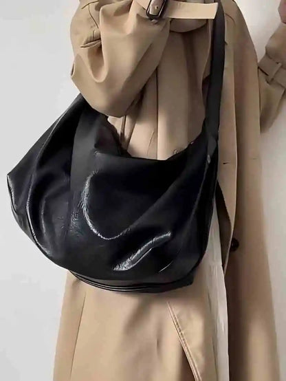 CGCBAG 2025 New Fashion Luxury Designer Tote Bag Simple Solid Commuting Original Brand Handbags Women Soft Leather Shoulder Bag