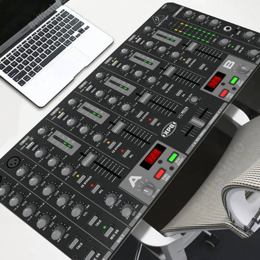 Large gaming computer easy to operate PC gamer rubber mousepad laptop radio DJ controller workbench keyboard pad office desk pad