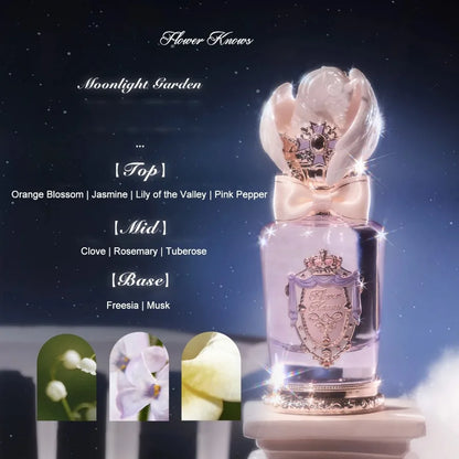 Flower Knows Knight Unicorn Collection Makeup Gift Set Perfumes Lipstick Blush Cloud Setting Powder Eye Shadow Cosmetics Kit
