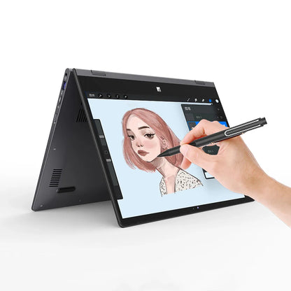 FW-Y1 14 Inch YOGA Laptop Touch Screen Notebook Intel N95 12GB LPDDR5 360° Flip Tablet 2-in-1 Pc Fingerprint Ulock Windows 11