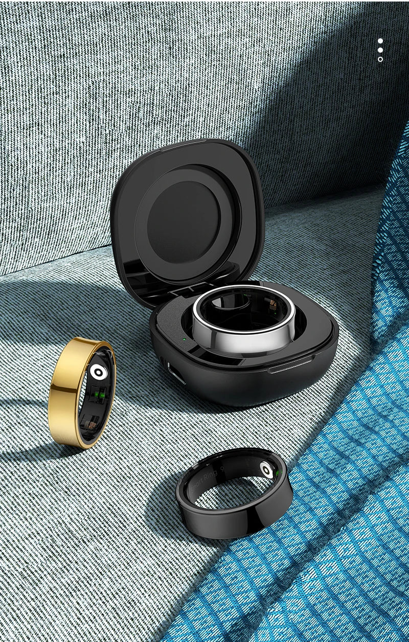 2026 Smart Ring R09 5ATM Waterproof Smartring for Men Women Heart Rate Skin Temperature Monitor Fitness Tracker For Android iOS