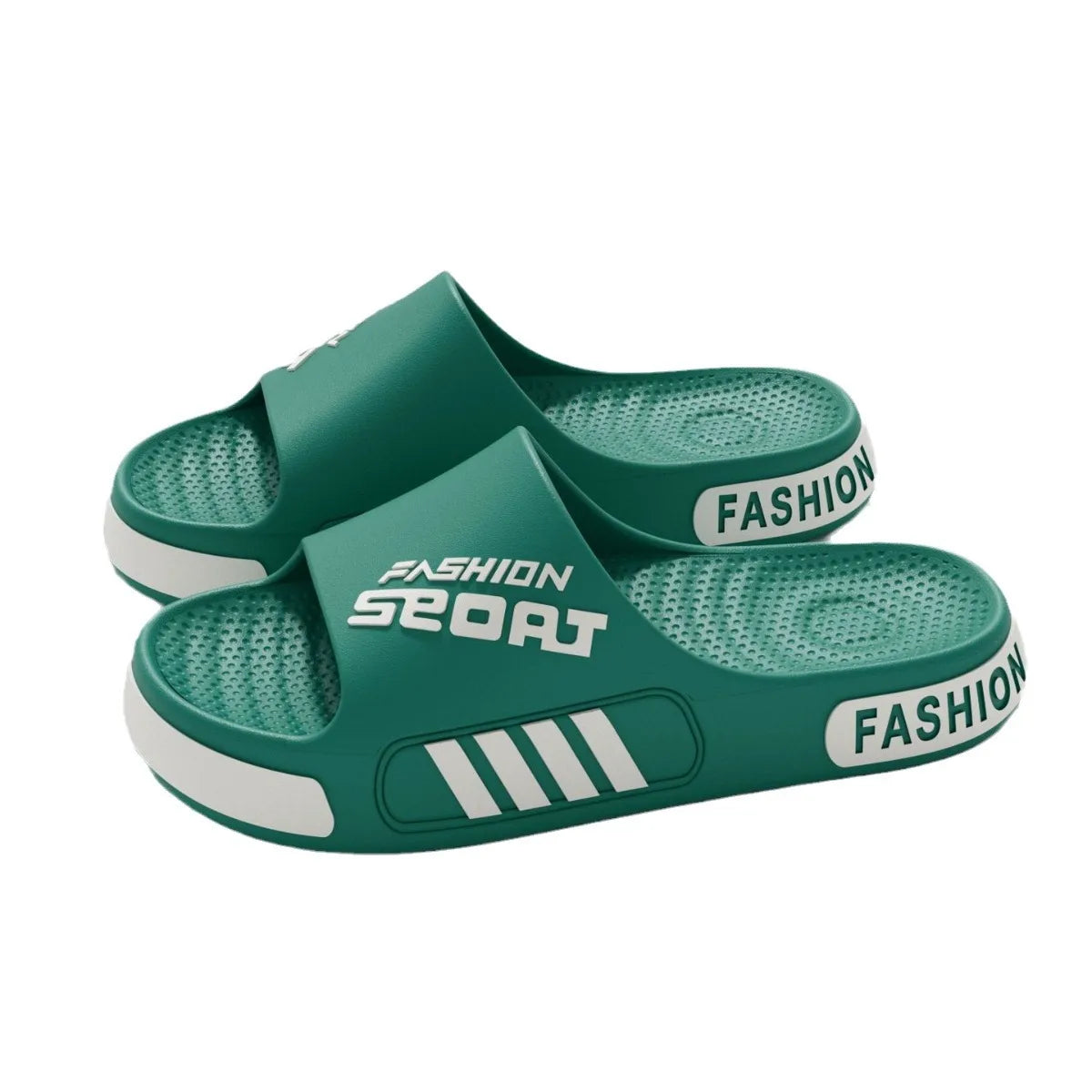 Big Size 48-49 Men Slippers Summer Flat Sole Home Slippers For Women Man Open Toe Trend Slides Couple Light Beach Shoes Sandals