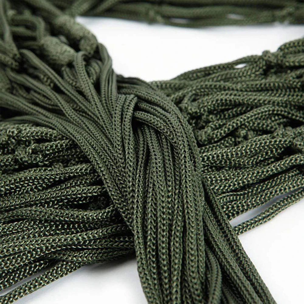Garden Outdoor Thickened Nylon Rope Hammock Indoor Mesh Hammock Portable Simple Hammock Swing Chair