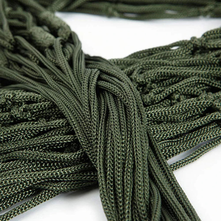 Garden Outdoor Thickened Nylon Rope Hammock Indoor Mesh Hammock Portable Simple Hammock Swing Chair