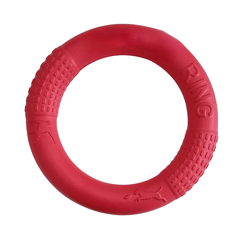 Dog Toys Pet Flying Discs EVA Dog Training Ring Puller Resistant Toys For Dogs Floating Puppy Bite Ring Toy Interactive