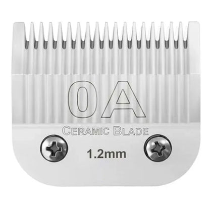 Pet Dog Cat Detachable Ceramic Blade Compatible with Andis,Oster A5 & 76,Wahl KM 10 Series Animals Grooming Clippers