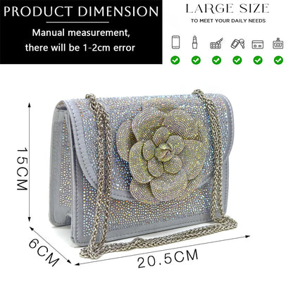 Italian Design Evening Shoes And Bags Paired With Handmade Petal Gold Colour Pointed Toe Mid-Heel Shoes For Women Party Shoes