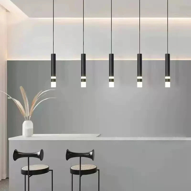 Interior Pendant Lights for Bedroom Adjustable Suspended Hanging Lamps Nordic Chandelier Lighting Fixtures for Kitchen Bedroom