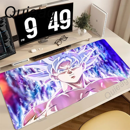 Large Mouse Pad DBZ Dragon Ball Master Game Rubber Mat Pc Keyboard Laptop Computer Speed Desk Mat Gaming Acessories Big Mousepad