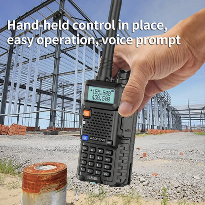Baofeng UV5R 8W Tri-Power Walkie Talkie 5W High Power UHF VHF Dual Band Two-Way Radio Lange Afstand 128CH Handheld UV 5R CB Radi