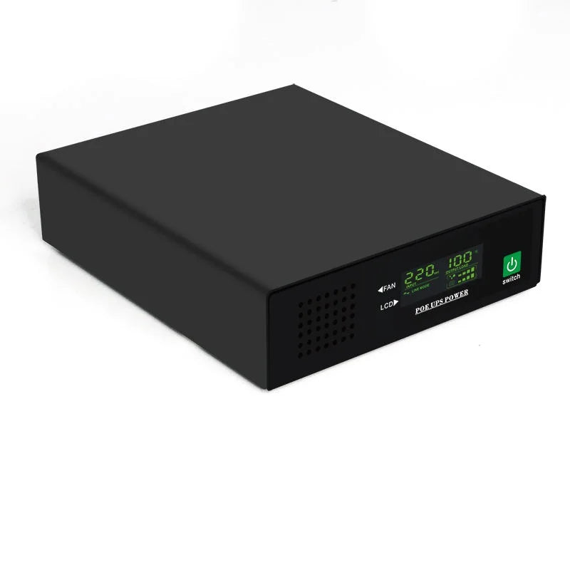 17600mAh Li-ion Battery SKE Mini DC UPS 60W POE UPS Portable Uninterrupted Power Adapter 10*Output DC POE Ports For Wifi Router