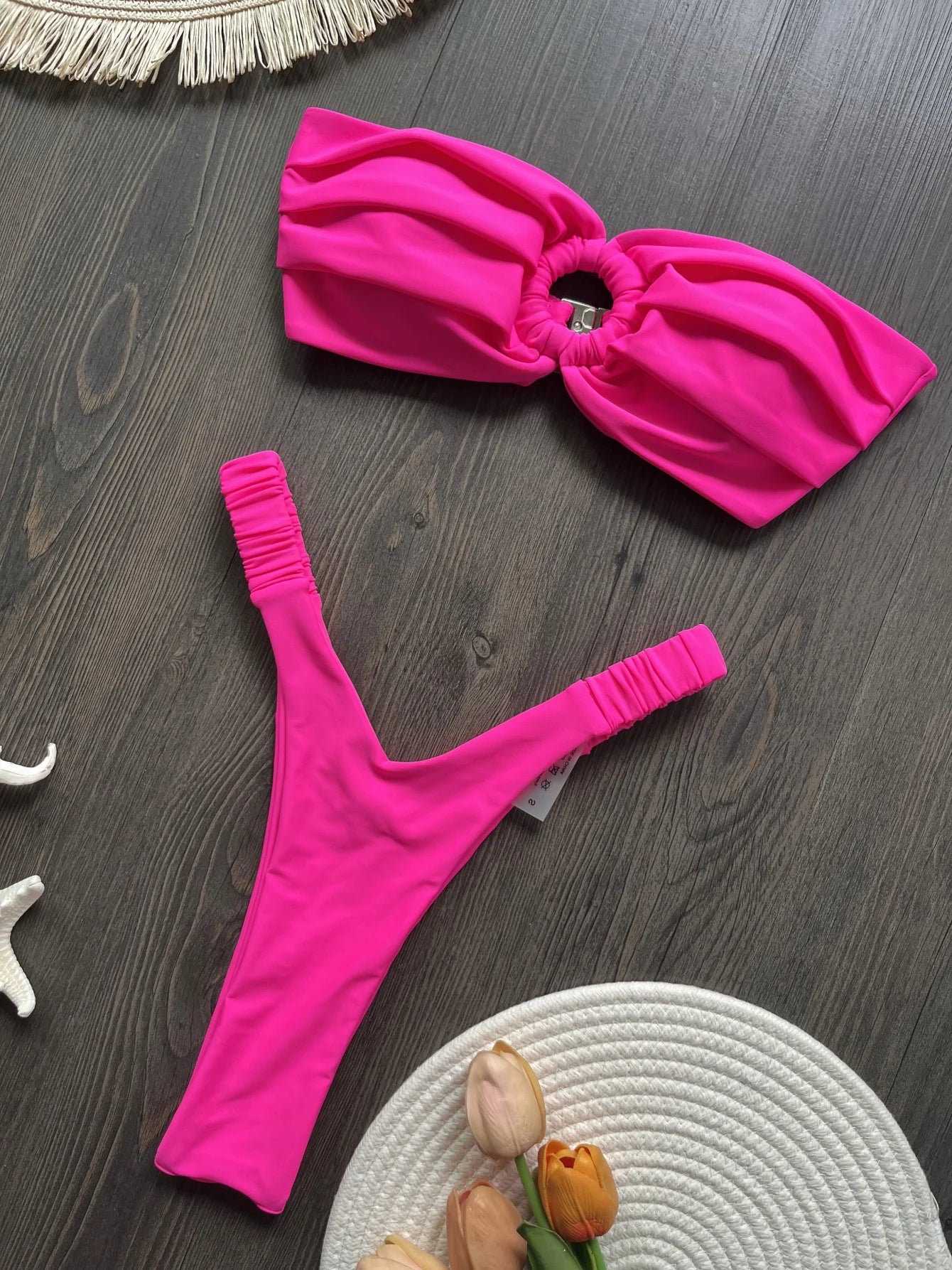 2026 Sexy Micro Bikini Tube top Women Swimsuits Female Swimwear Brazilian Bikini Set Thong Biquini Swimming Suits Beachwear