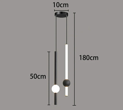 1pc Modern Home Decor LED Lights Bedroom Lamp Bedside Pendant Light Lamps LED Chandeliers Hanging Light Indoor Lighting
