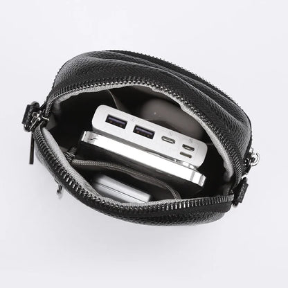 100% Genuine Cow Leather Luxury Handbags Women Bags Designer Ladies Crossbody Shoulder Bags for Women Top Quality Sac A Main New