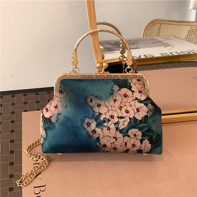 Luxury High Design Women Evening Bag Brand Party Banquet Glitter Bag for Ladies Wedding Clutch Handbag Shoulder Bag Chain Bolsas