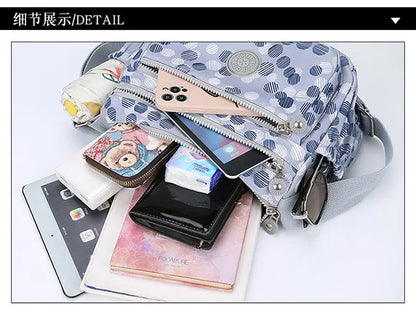 Multifunctional bag Large Capacity Waterproof Shoulder Bags Women Crossbody Bag for Girls Outdoor Travel Bags