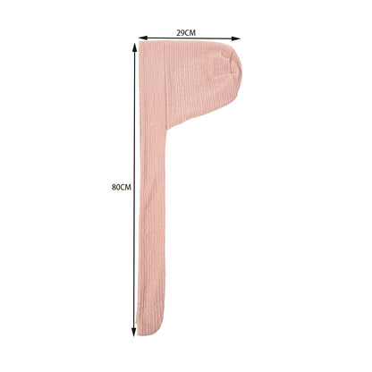 2026 New Solid Color Turban Hijab Hats Long Tail Head Wraps Elastic Muslim Hats Breathable Chemo Cap For Women Girls