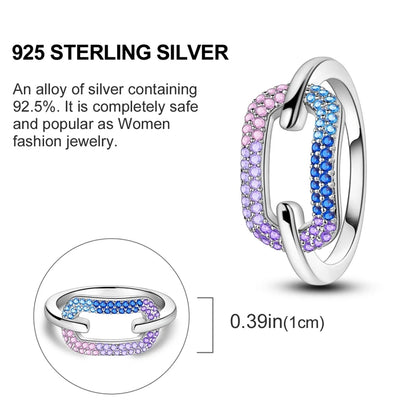 2026 New 925 Sterling Silver Rings Zircon Sparkling CZ Rings Rings For Women Original Wedding Fine Jewelry Accessories Gifts