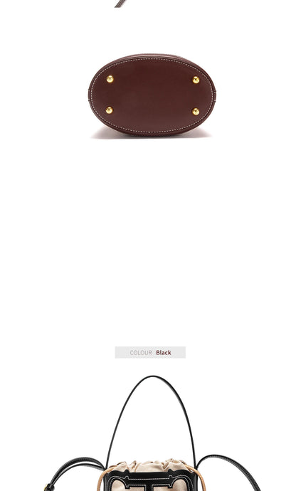 CHCH Women's Shoulder Bag 2026 Spring Hollow Design Handbag High Quality Detachable Shoulder Strap16.5*10*22.5cm