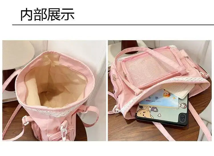 Ballet Girl Large Appetite Itabag Japanese Two-Dimension Single Shoulder Crossbody Bag Gift For Friends Women'S Handbag