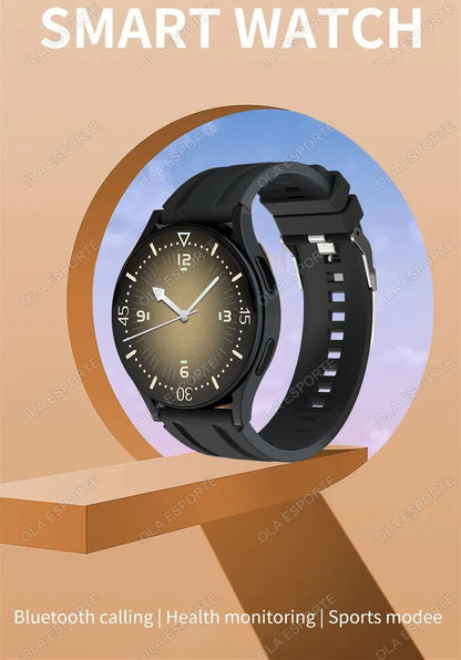 Smart Watch 1.77inch HD AMOLED Screen Bluetooth Call Health Monitor Smartwatch Men Women Fitness Sports Watches For Android IOS