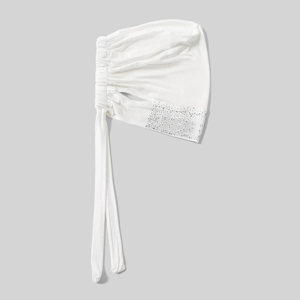Jersey Cotton Muslim Women Under Hijab Cap With Ear Hole Inner Hijab Cap Round Forehead Underscarf Bonnet Femme Musulman