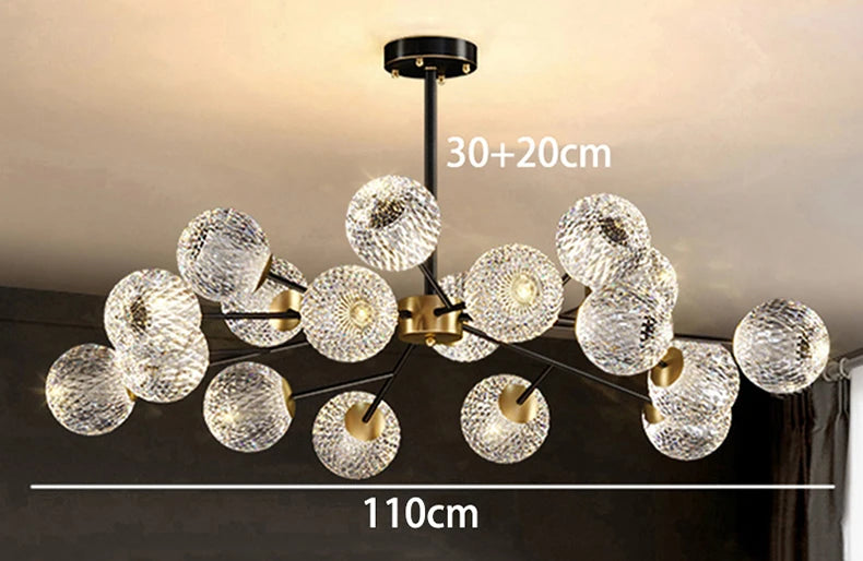 Modern home decor led lights pendant light lamps for living room Chandeliers for dining room hanging light indoor lighting