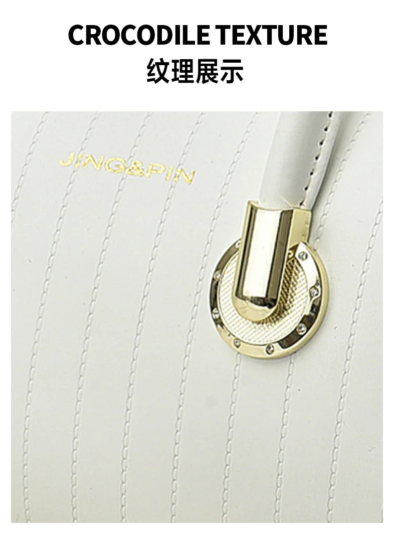 Fashionable Versatile High-End Texture Chain Handbag Shoulder Crossbody Bag for Women Summer New Arrival Boston Pillow Bag