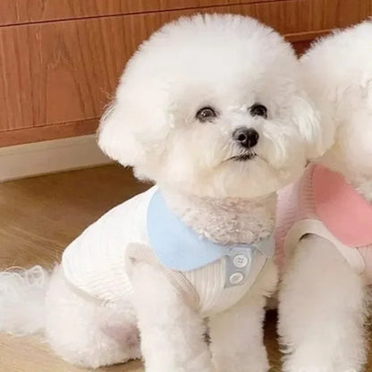 Fashion Pet Polo Shirt Spring Summer Breathable Casual Dog Clothes Soft Skin-friendly Puppy Sweatshirt for Small Medium Breeds