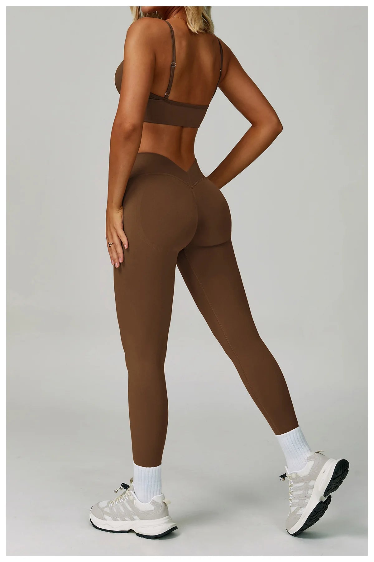2/3PCS Seamless Sport Yoga Set Women's Breathable High Waist Fitness Sportwear Women Sports Underwear Set Gym Workout Clothes