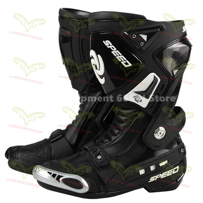 Riding Tribe B1001 Motorcycle Boots Professional Rally Racing Boots Motorbike Rider Biker Shoes Botas Motocross Protective Gear