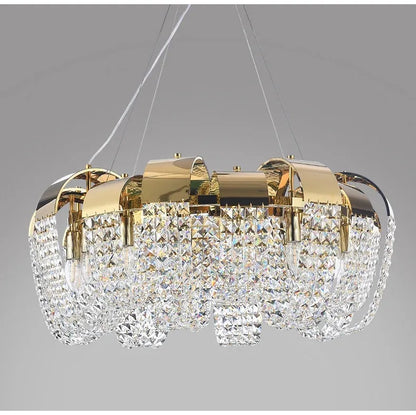 2025 New Home DecorationPendant Lights Luxury Crystal Living Room Chandelier Bedroom Pendant Lamp Ceiling Light  Indoor Lighting