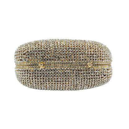 XIYUAN Crystal Evening Bag Purple Diamond Women Wedding Purse Lady Rhinestone Clutches Party Dinner Handbags Luxury Branded Bags