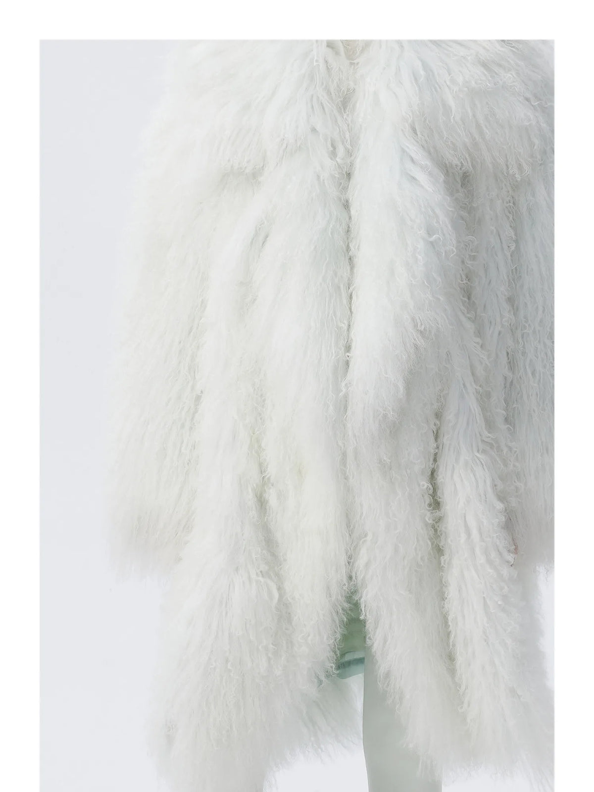 Lautaro Autumn Winter Long Oversized White Thick Warm Soft Faux Fur Coat Women Loose Stylish Luxury Fluffy Overcoat Streetwear