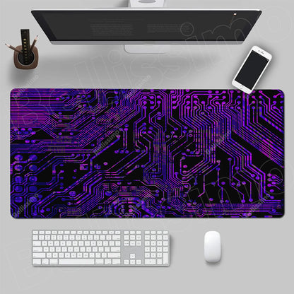 Inside Motherboard Circuit Board Mouse Pad Dropshipping Large Playmat Gaming Customized Mat Gamer Office Mousepad Bulk Desk Mat